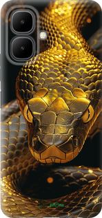 Силиконовый чехол Golden snake для Infinix Smart 10 - 6072u-4104 изображение 