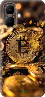 Силиконовый чехол Золотая лихорадка биткойна для Infinix Smart 10 - 6089u-4104 изображение 