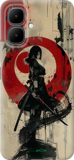 Силиконовый чехол Боевое искусство для Infinix Smart 10 - 6126u-4104 изображение 