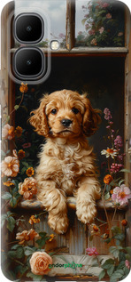 Силиконовый чехол Щенок cocker spaniel для Infinix Smart 10 - 6136u-4104 изображение 