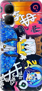 Силиконовый чехол Скрудж 2 для Infinix Smart 10 - 6285u-4104 изображение 