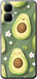 Силиконовый чехол Авокадо для Infinix Smart 10 - 6380u-4104 изображение 