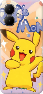 Силиконовый чехол Пикачу для Infinix Smart 10 - 6383u-4104 изображение 