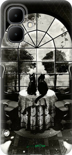 Силиконовый чехол Череп и коты для Infinix Smart 10 - 6432u-4104 изображение 