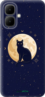 Силіконовий чохол 'Cute Cat Celestial/Witchy' для Infinix Smart 10 зображення 3