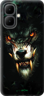 Силиконовый чехол Дьявольский волк для Infinix Smart 10 - 833u-4104 изображение 