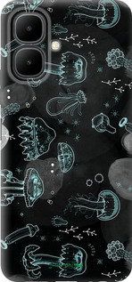 Силиконовый чехол Медузы для Infinix Smart 10 - 906u-4104 изображение 