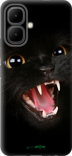 Силиконовый чехол Чёрная кошка для Infinix Smart 10 - 932u-4104 изображение 