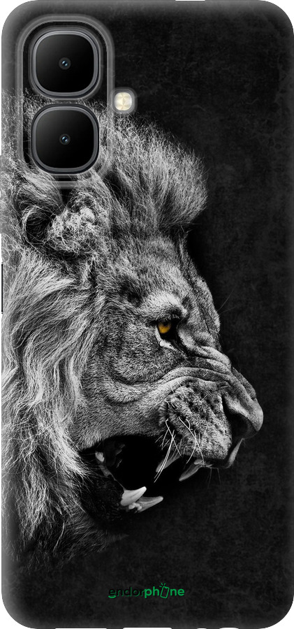 Силиконовый чехол Лев для Infinix Smart 10 - 1080u-4104 изображение 