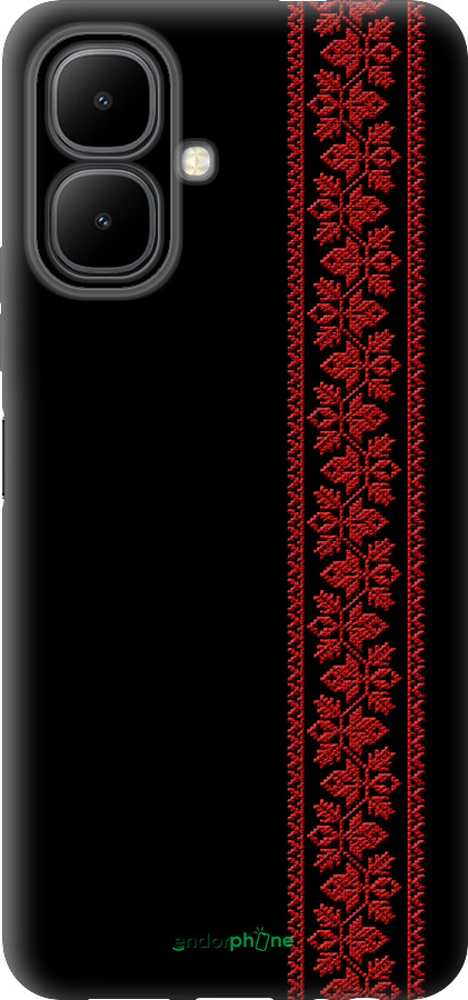 Силиконовый чехол Вышиванка 53 для Infinix Smart 10 - 2041u-4104 изображение 