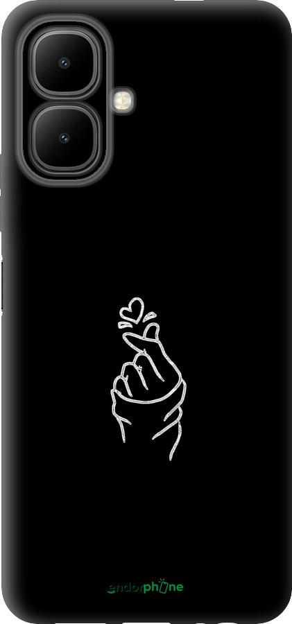 Силиконовый чехол Love You для Infinix Smart 10 - 4298u-4104 изображение 