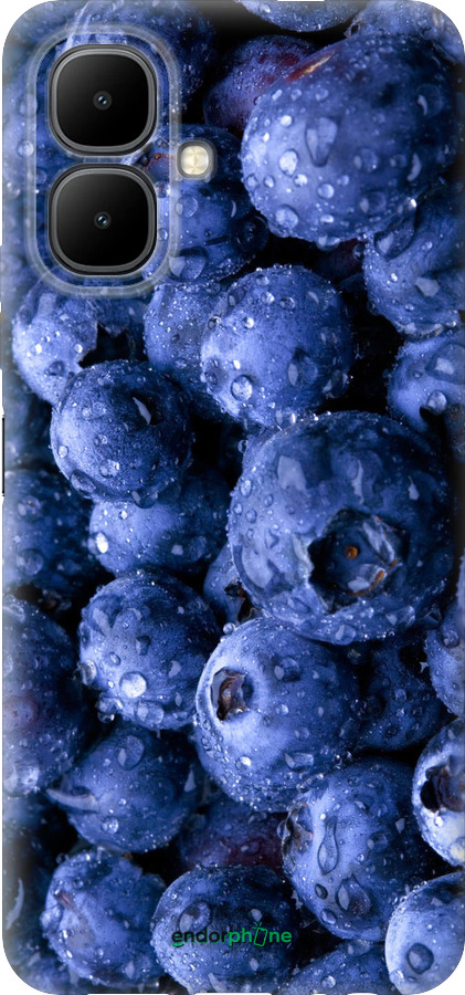 Силиконовый чехол Голубика для Infinix Smart 10 - 4459u-4104 изображение 