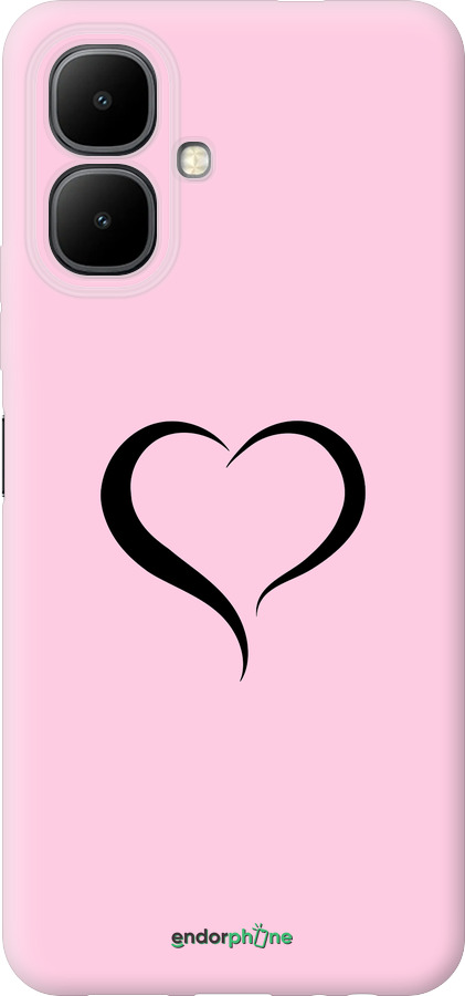 Силиконовый чехол Сердце 1 для Infinix Smart 10 - 4730u-4104 изображение 