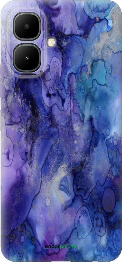 Силиконовый чехол Мрамор 7 для Infinix Smart 10 - 4802u-4104 изображение 