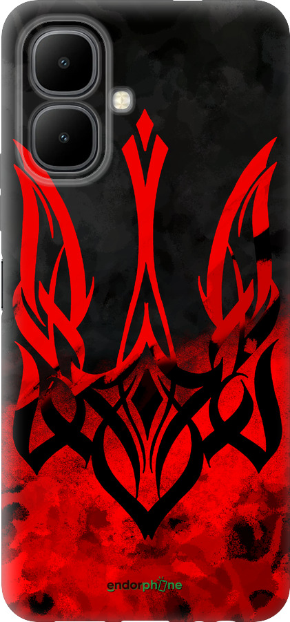 Силиконовый чехол Герб Украины v2 для Infinix Smart 10 - 5312u-4104 изображение 