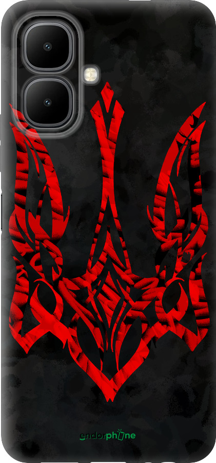 Силиконовый чехол Герб Украины v4 для Infinix Smart 10 - 5319u-4104 изображение 