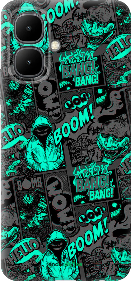 Силиконовый чехол № 5331 для Infinix Smart 10 - 5331u-4104 изображение 