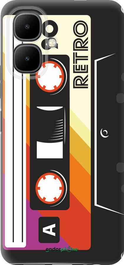 Силиконовый чехол Кассета с90 v4 для Infinix Smart 10 - 5532u-4104 изображение 