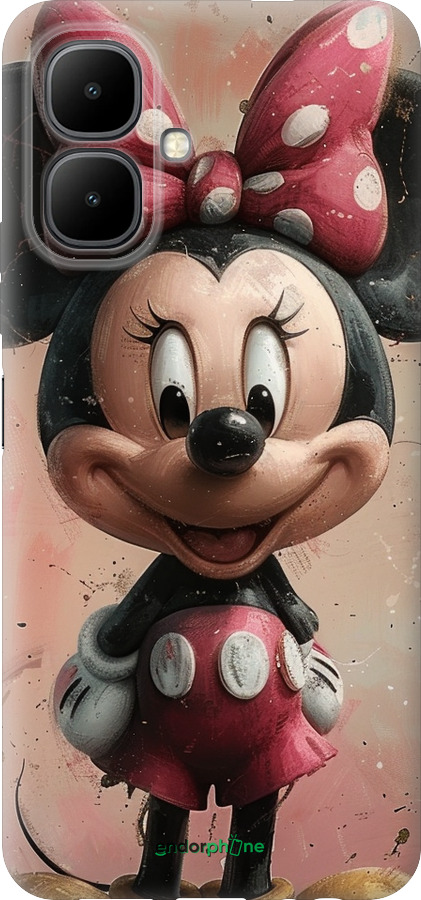 Силиконовый чехол Minnie Mouse для Infinix Smart 10 - 6054u-4104 изображение 