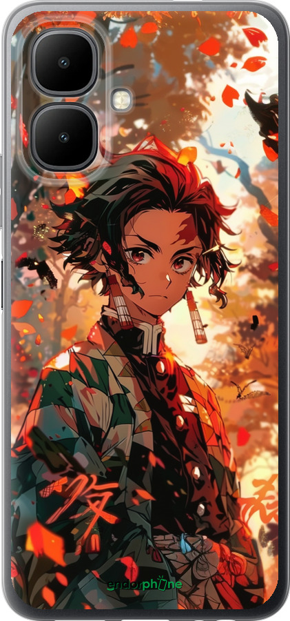 Силиконовый чехол Tanjiro для Infinix Smart 10 - 6130u-4104 изображение 