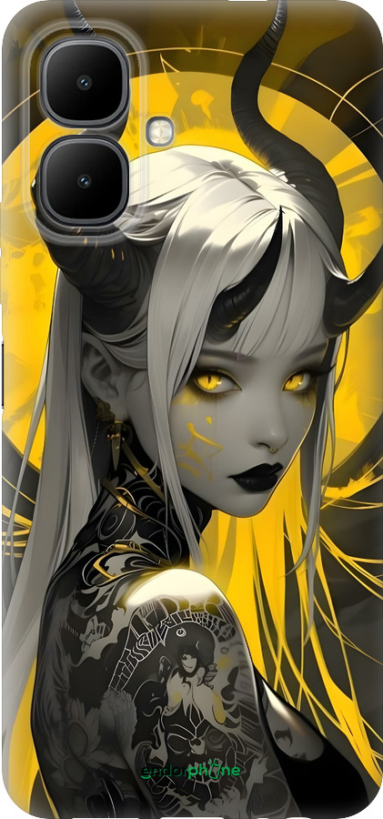 Силиконовый чехол Аниме демон 2 для Infinix Smart 10 - 6309u-4104 изображение 