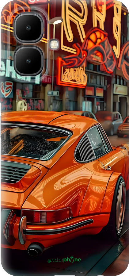 Силиконовый чехол Порше для Infinix Smart 10 - 6334u-4104 изображение 