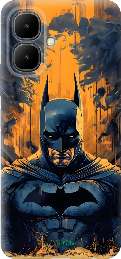 Силиконовый чехол Бэтмен для Infinix Smart 10 - 6335u-4104 изображение 