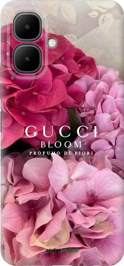 Силиконовый чехол Гучи для Infinix Smart 10 - 6341u-4104 изображение 