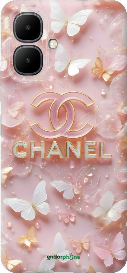 Силиконовый чехол Шанель для Infinix Smart 10 - 6366u-4104 изображение 