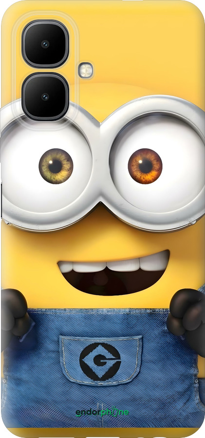 Силиконовый чехол Миньон для Infinix Smart 10 - 6389u-4104 изображение 