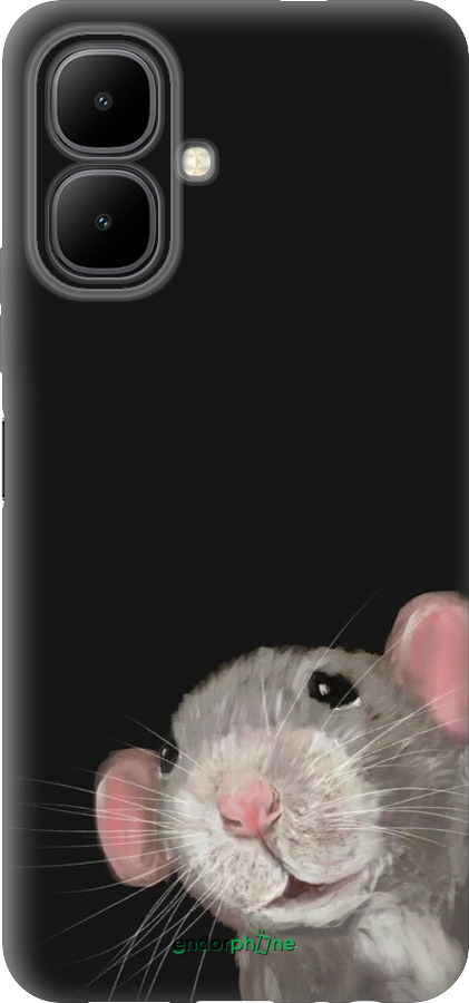 Силиконовый чехол The Peeking Rat для Infinix Smart 10 - 6442u-4104 изображение 