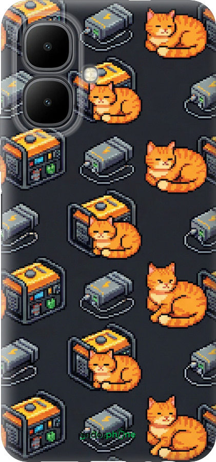 Силиконовый чехол Autonomous Zone для Infinix Smart 10 - 6771u-4104 изображение 