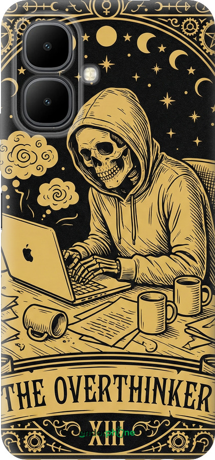 Силиконовый чехол The Overthinker для Infinix Smart 10 - 6774u-4104 изображение 