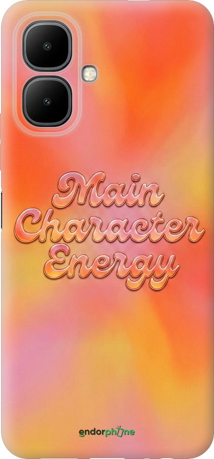 Силиконовый чехол Aura Gradient Main Character Energy Aesthetic Y2K для Infinix Smart 10 - 6783u-4104 изображение 