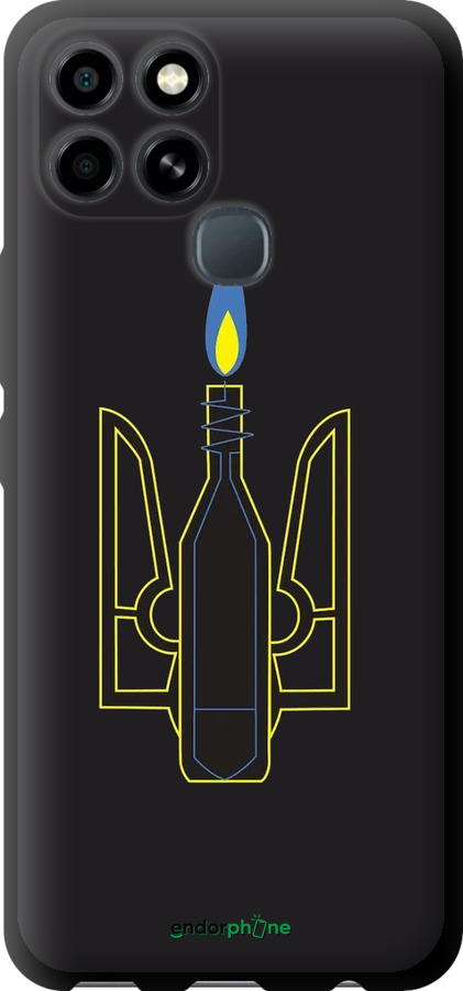 TPU чехол Коктейль Молотова для Infinix Smart 6 - 1044b-2758 изображение 