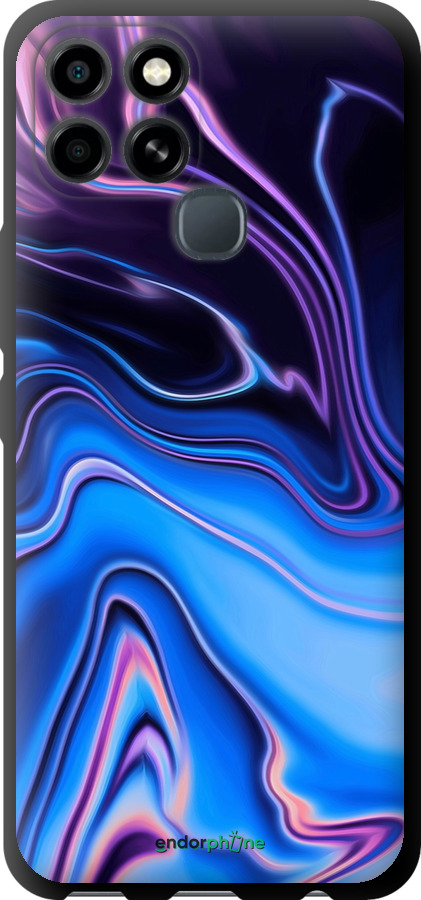 TPU чехол Узор воды для Infinix Smart 6 - 4491b-2758 изображение 