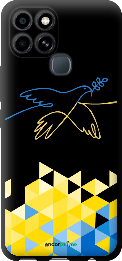 TPU чехол Птица мира для Infinix Smart 6 - 5231b-2758 изображение 