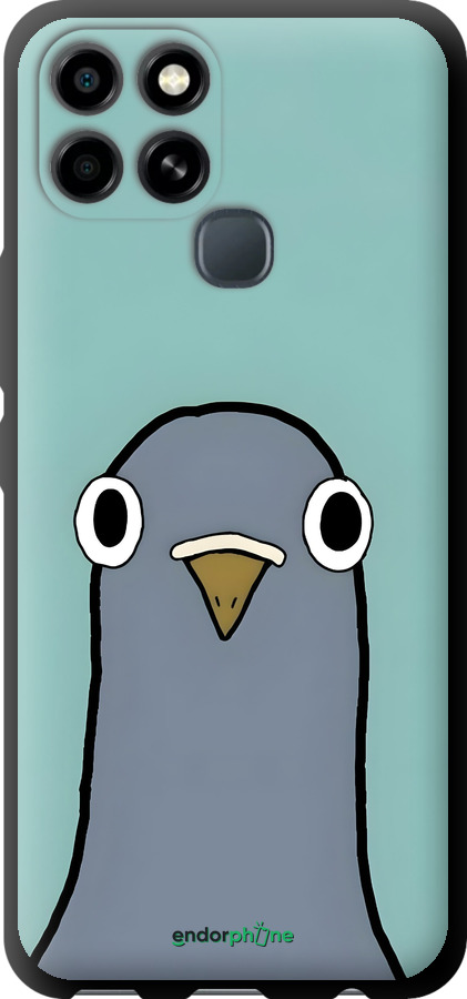 TPU чехол Голубь для Infinix Smart 6 - 6388b-2758 изображение 