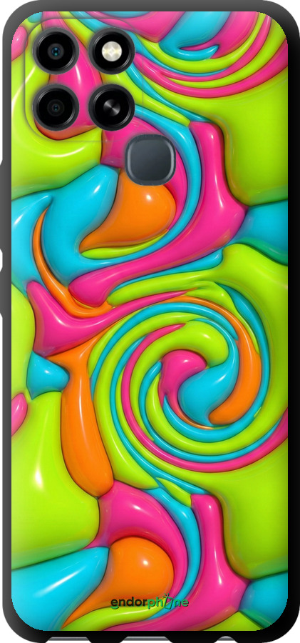 TPU чехол Y2K Jelly Dream для Infinix Smart 6 - 6780b-2758 изображение 