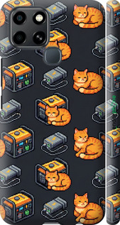 3D пластиковый матовый чехол 'Autonomous Zone' для Infinix Smart 6 изображение 5