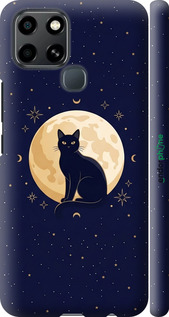 3D пластиковий матовий чохол 'Cute Cat Celestial/Witchy' для Infinix Smart 6 зображення 9