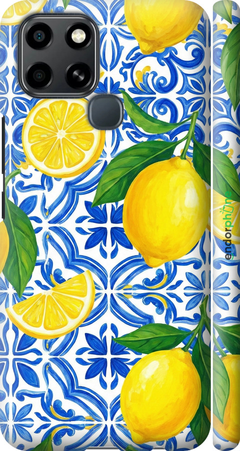 3D пластиковый матовый чехол Grocery Girl Italian Summer для Infinix Smart 6 - 6766m-2758 изображение 