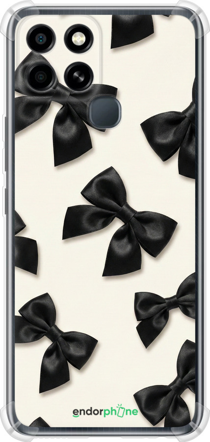 Силіконовий протиударний с посиленими кутами чехол Dark Coquette для Infinix Smart 6 - 6765sp-2758 изображение 