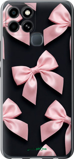 Силиконовый чехол Coquette Ribbons Dark Coquette для Infinix Smart 6 - 6767u-2758 изображение 