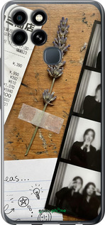 Силиконовый чехол Aesthetic Scrapbook Collage для Infinix Smart 6 - 6773u-2758 изображение 