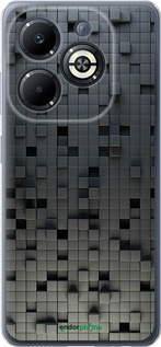Силіконовий чехол Кубики для Infinix Smart 8 Plus - 1061u-3677 изображение 