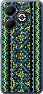 Силиконовый чехол Вышиванка 39 для Infinix Smart 8 Plus - 1173u-3677 изображение 