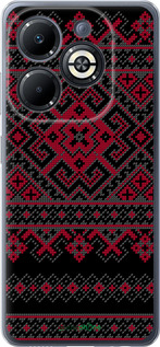 Силіконовий чехол Вишиванка 52 для Infinix Smart 8 Plus - 1763u-3677 изображение 