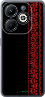 Силіконовий чехол Вишиванка 53 для Infinix Smart 8 Plus - 2041u-3677 изображение 