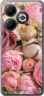 Силіконовий чехол Троянди v2 для Infinix Smart 8 Plus - 2320u-3677 изображение 